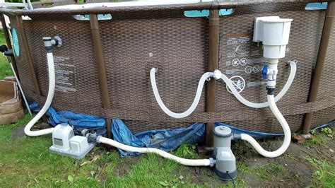 how to connect pump to above ground pool